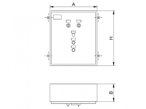 Шкаф управления наружным освещением
